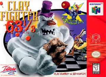 Clay Fighter 63 1-3 N64